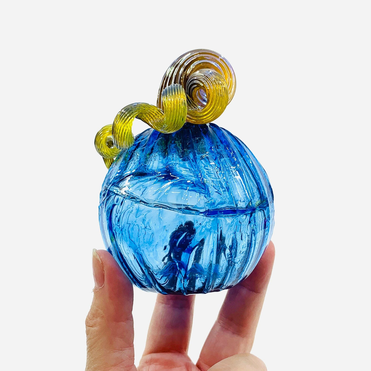 Daily Pumpkin 3433 Oops Mini Gabby Luke Adams Glass Blowing Studio 