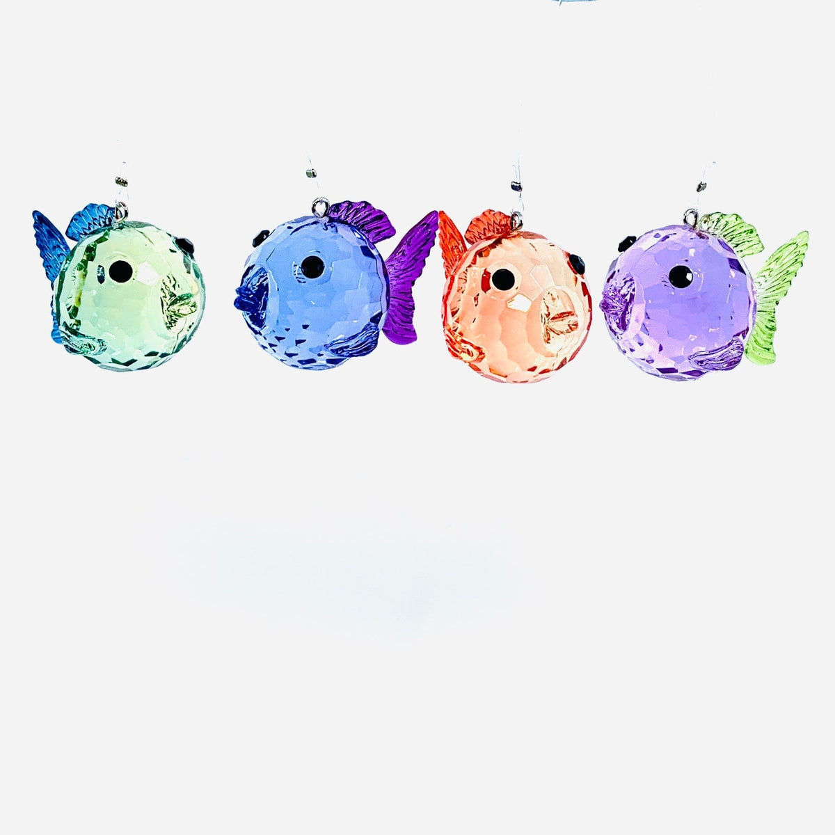 Crystal Acrylic Fish Ornament, Violet Ornament GANZ 