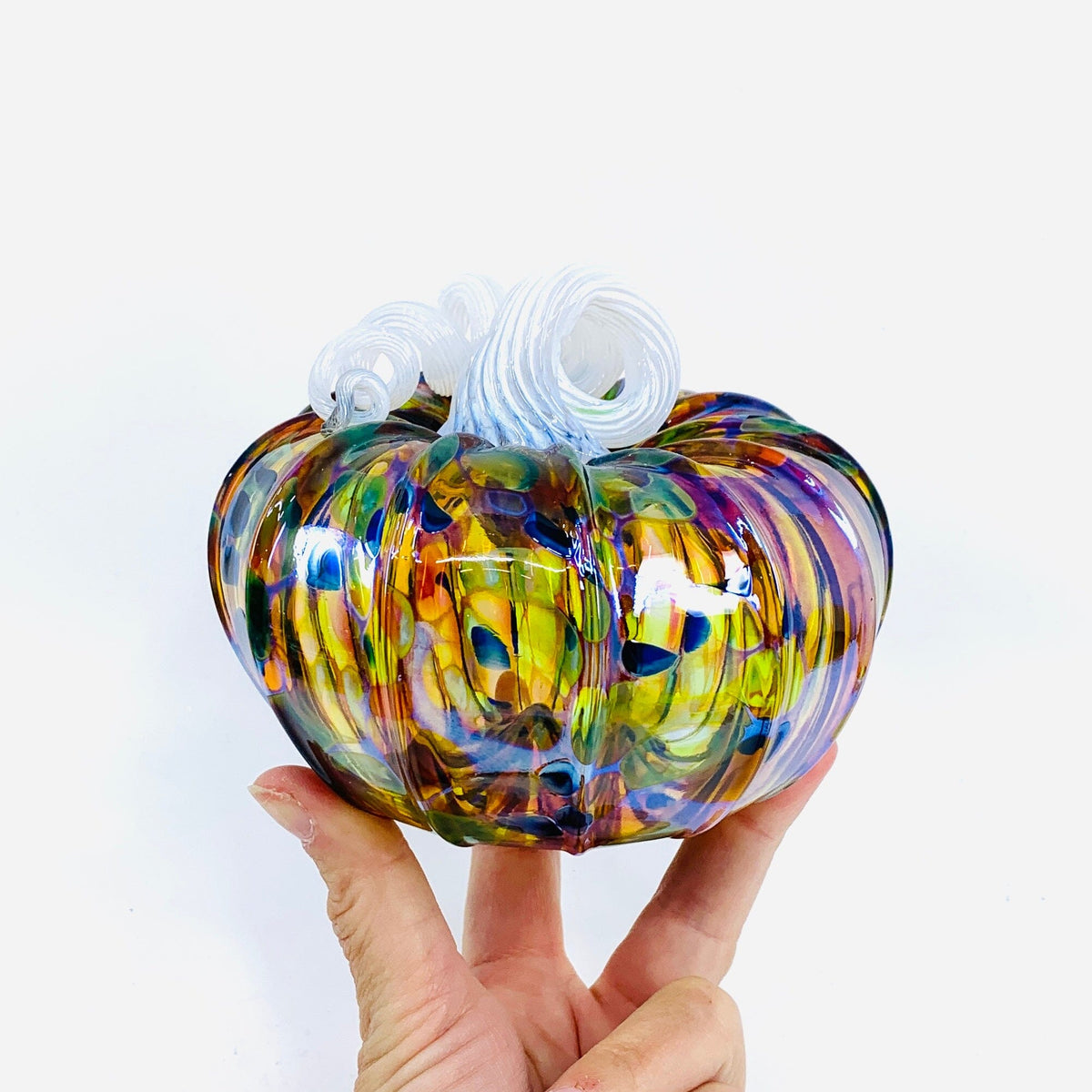 Daily Pumpkin 1779 Squat Gabby Luke Adams Glass Blowing Studio 