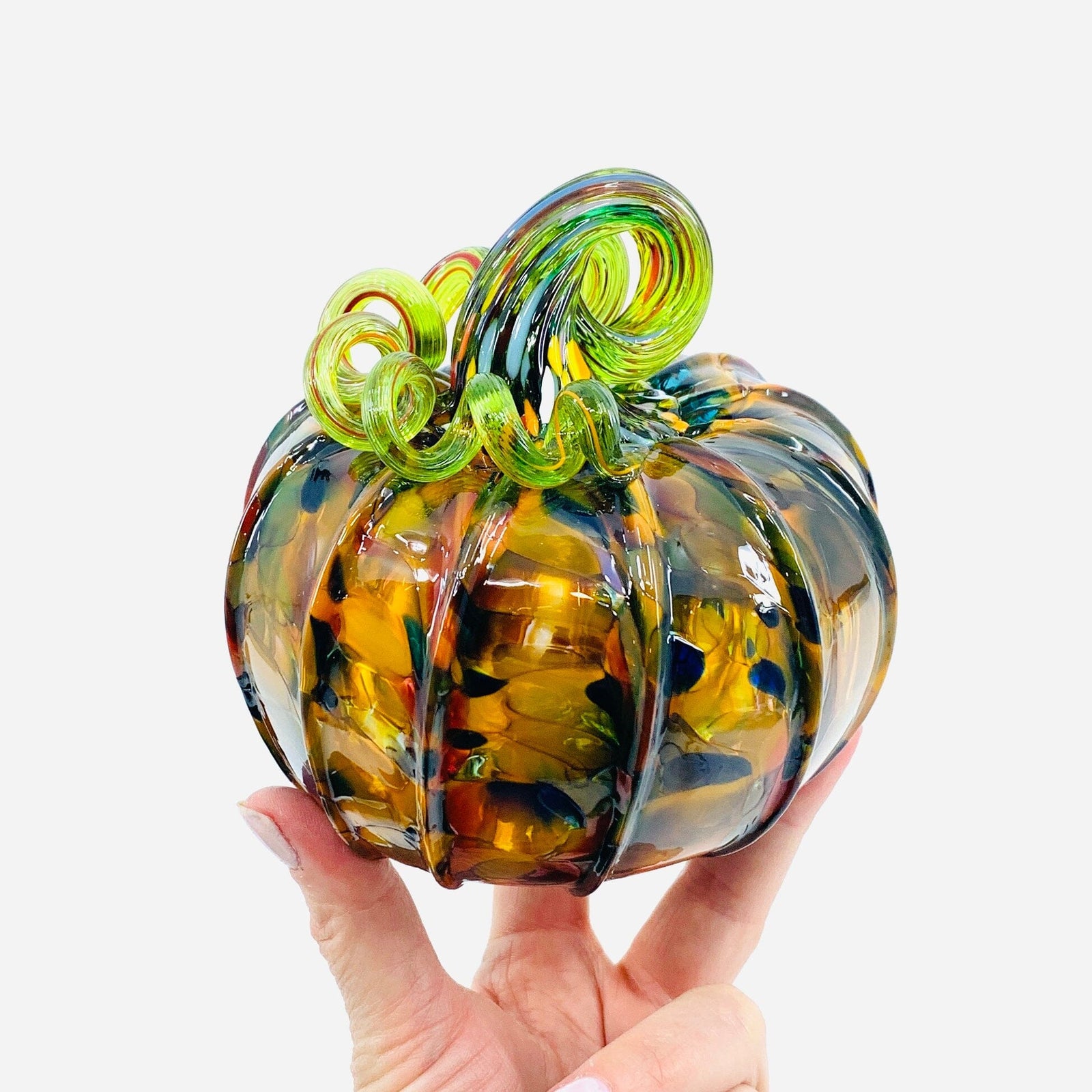 Daily Pumpkin 3769 Squat Gabby Luke Adams Glass Blowing Studio 