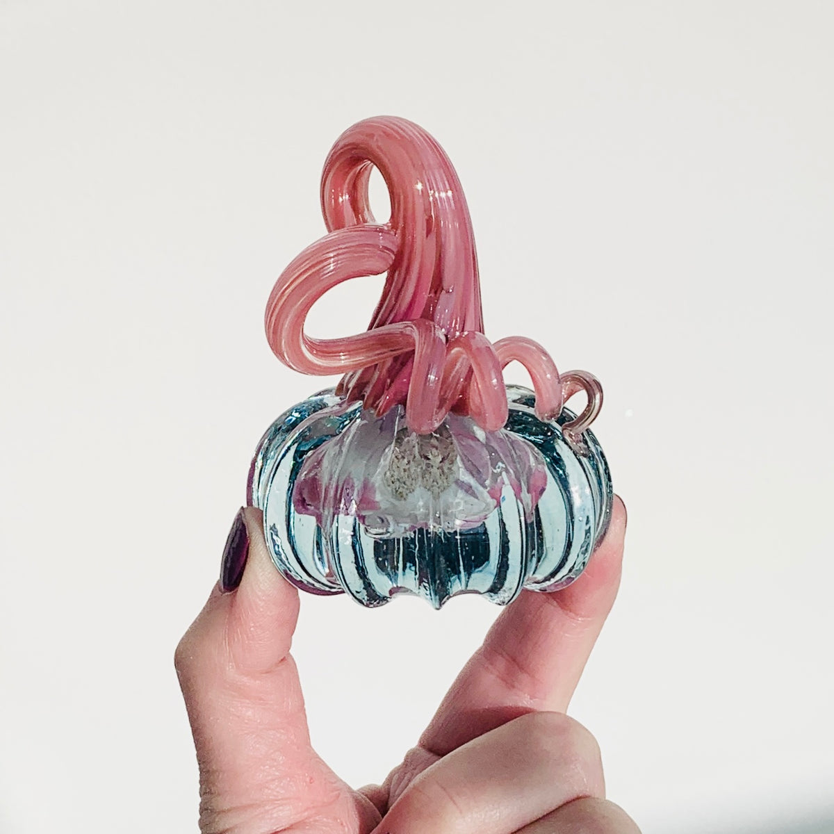 Daily Pumpkin 843 “Breast Cancer Awareness” Mini Paperweight