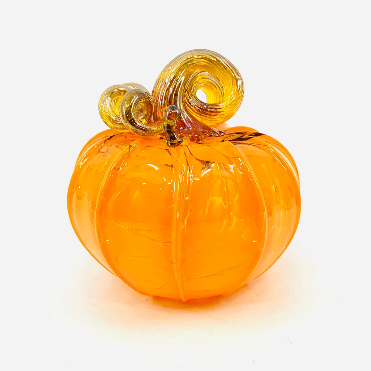Daily Pumpkin 3120 Fall Squat Gabby Luke Adams Glass Blowing Studio 