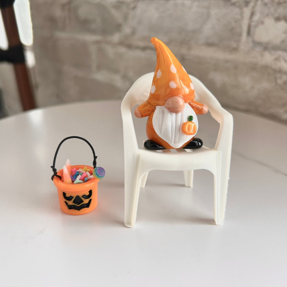 Miniature Lawn Chair and Candy Bucket Set - 