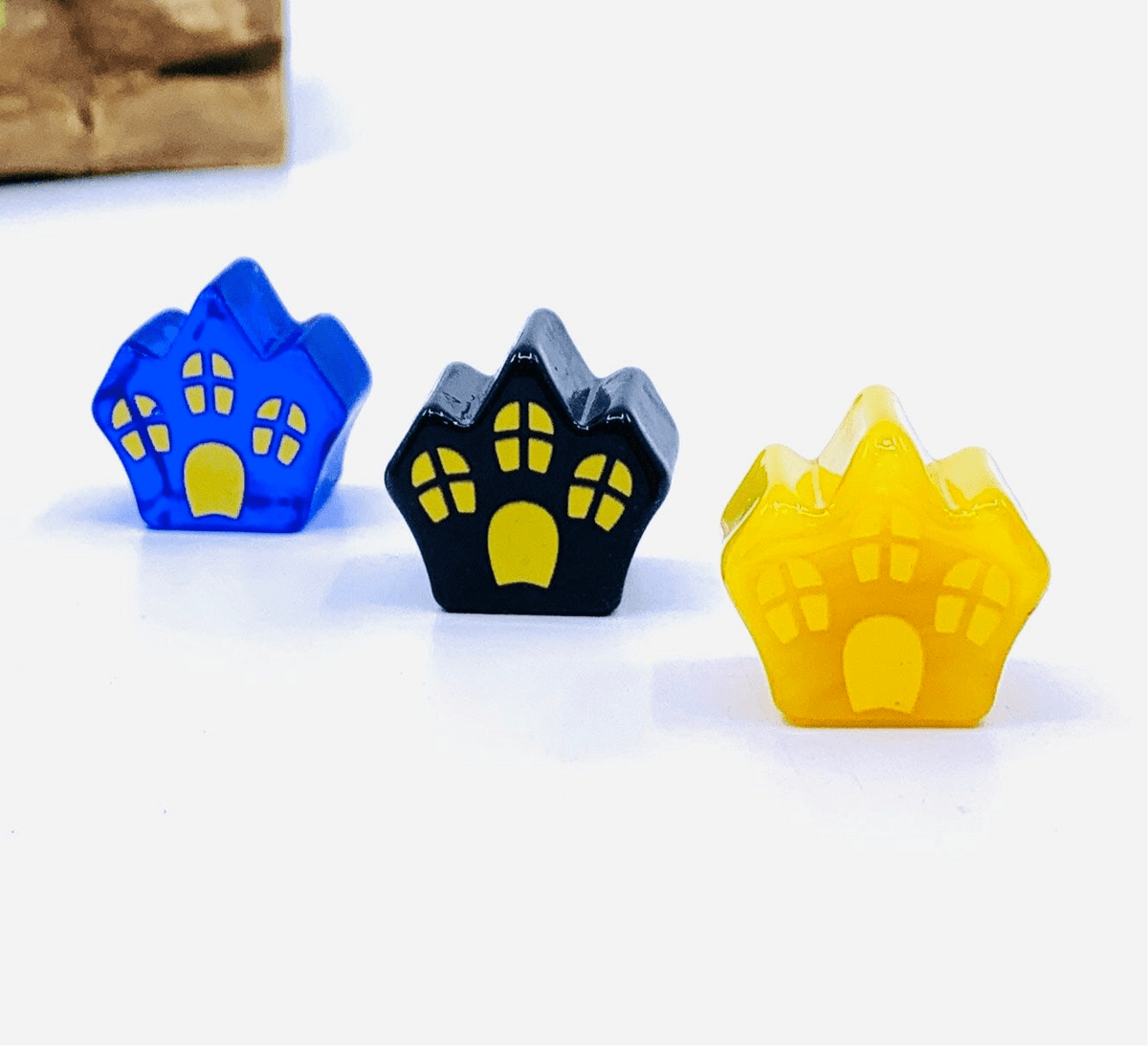 Tiny Glass Haunted House 172 Miniature - 