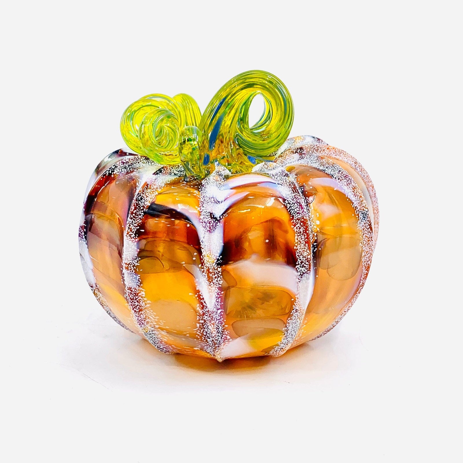 Orange Blossom, The Giving Pumpkin Gabby Luke Adams Glass Blowing Studio 