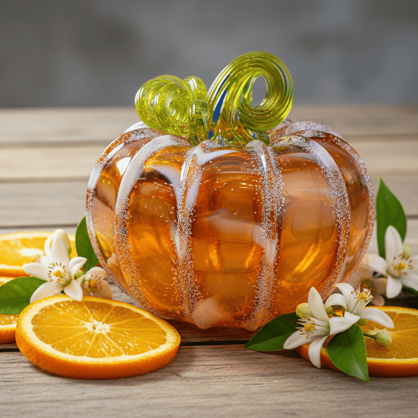 Orange Blossom Squat Inspo Luke Adams Glass Blowing Studio 