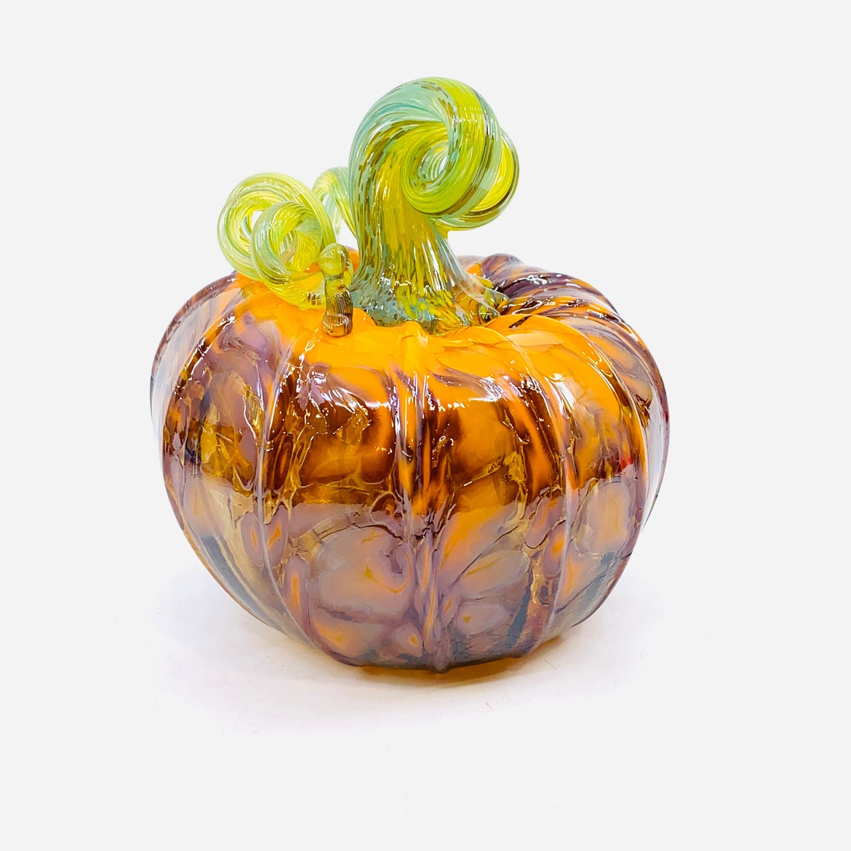 Daily Pumpkin 3096 Fall Squat Gabby Luke Adams Glass Blowing Studio 