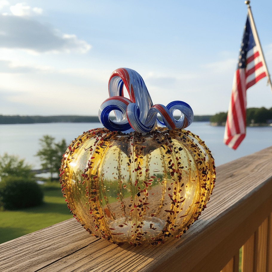 Best Daily Pumpkin 1332 American Squat Gabby Luke Adams Glass Blowing Studio 