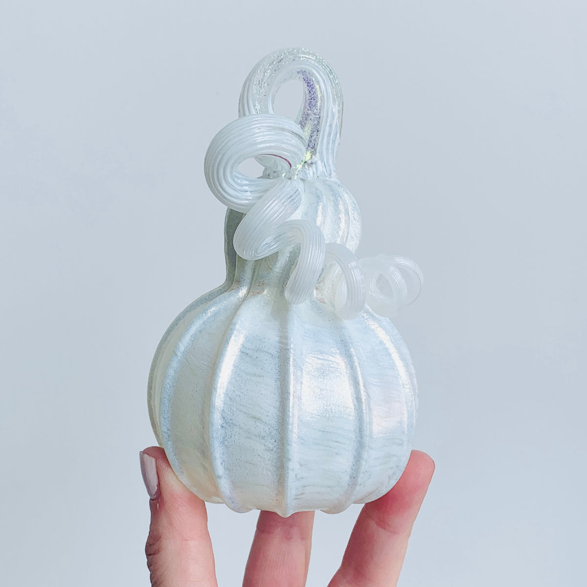Daily Pumpkin 1197 Pearlescent Mini Gourd