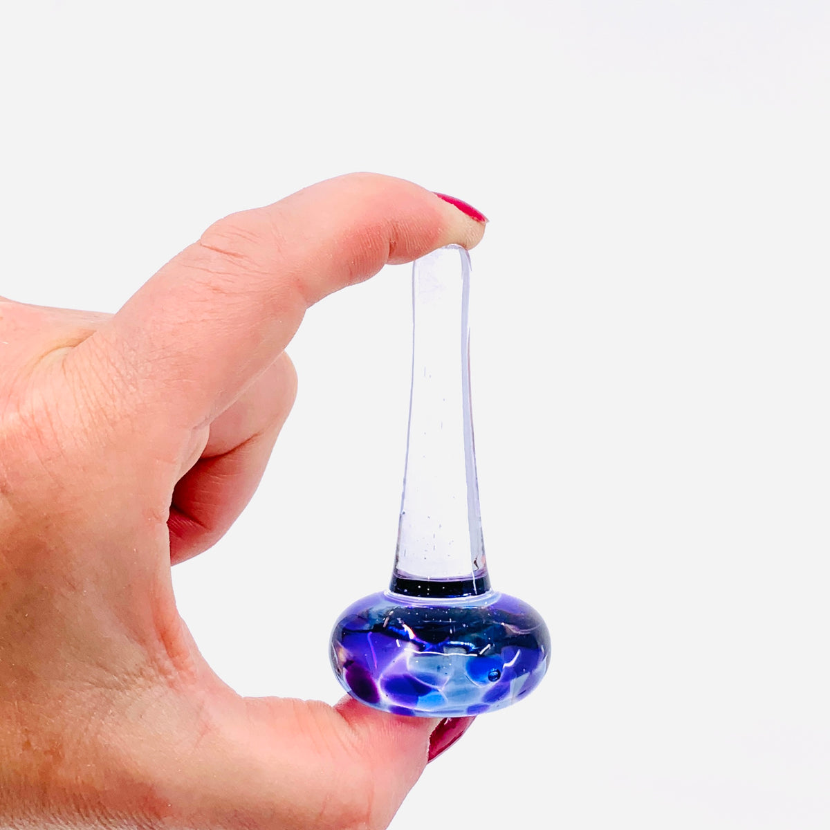 Artisan Glass Ring Holder, 18 Confetti