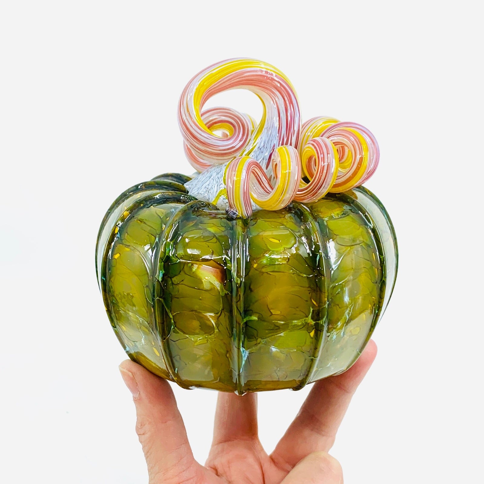 Daily Pumpkin 1000 Squat Gabby Luke Adams Glass Blowing Studio 