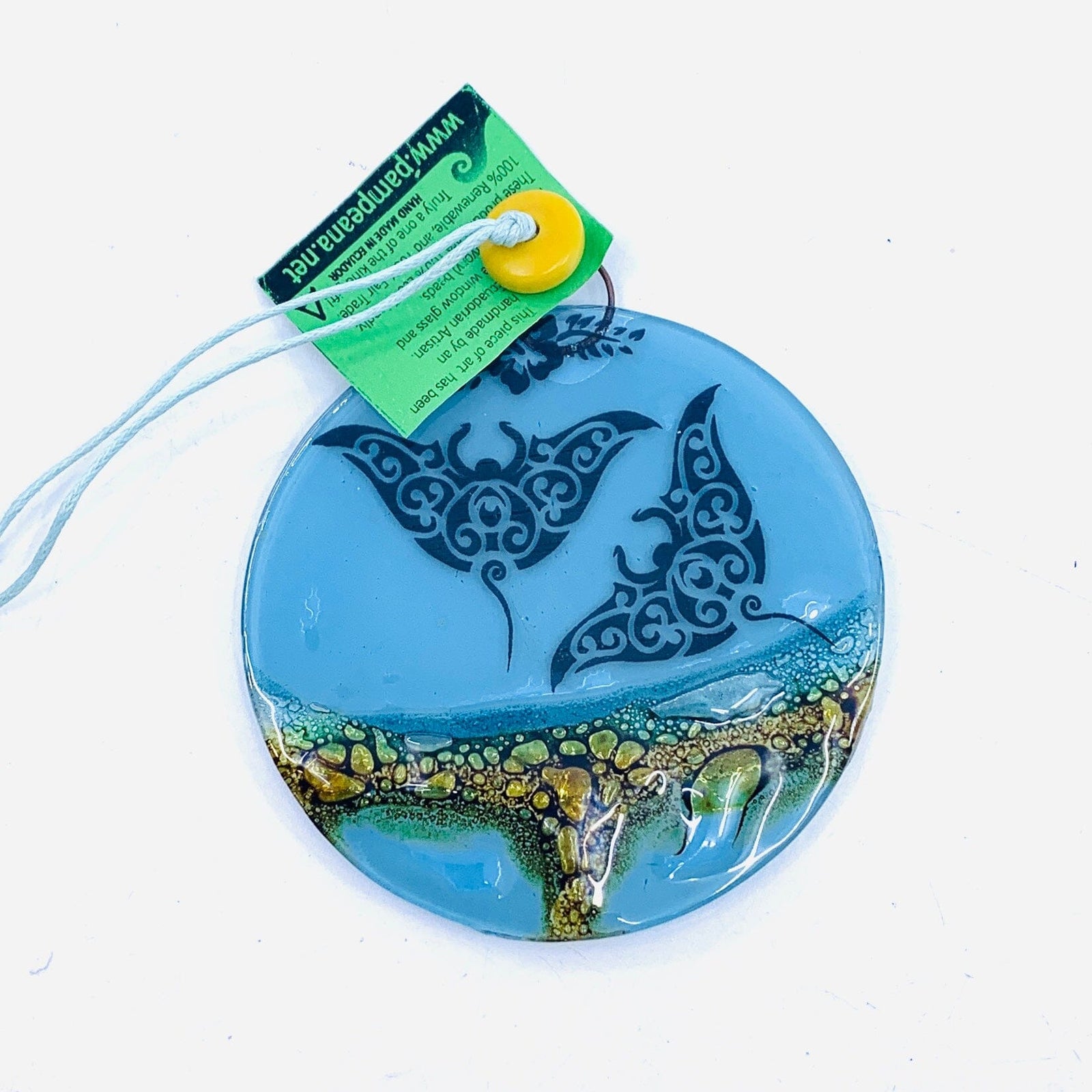 Fair Trade Ornament 140 Manta Rays Ornament Pam Peana 