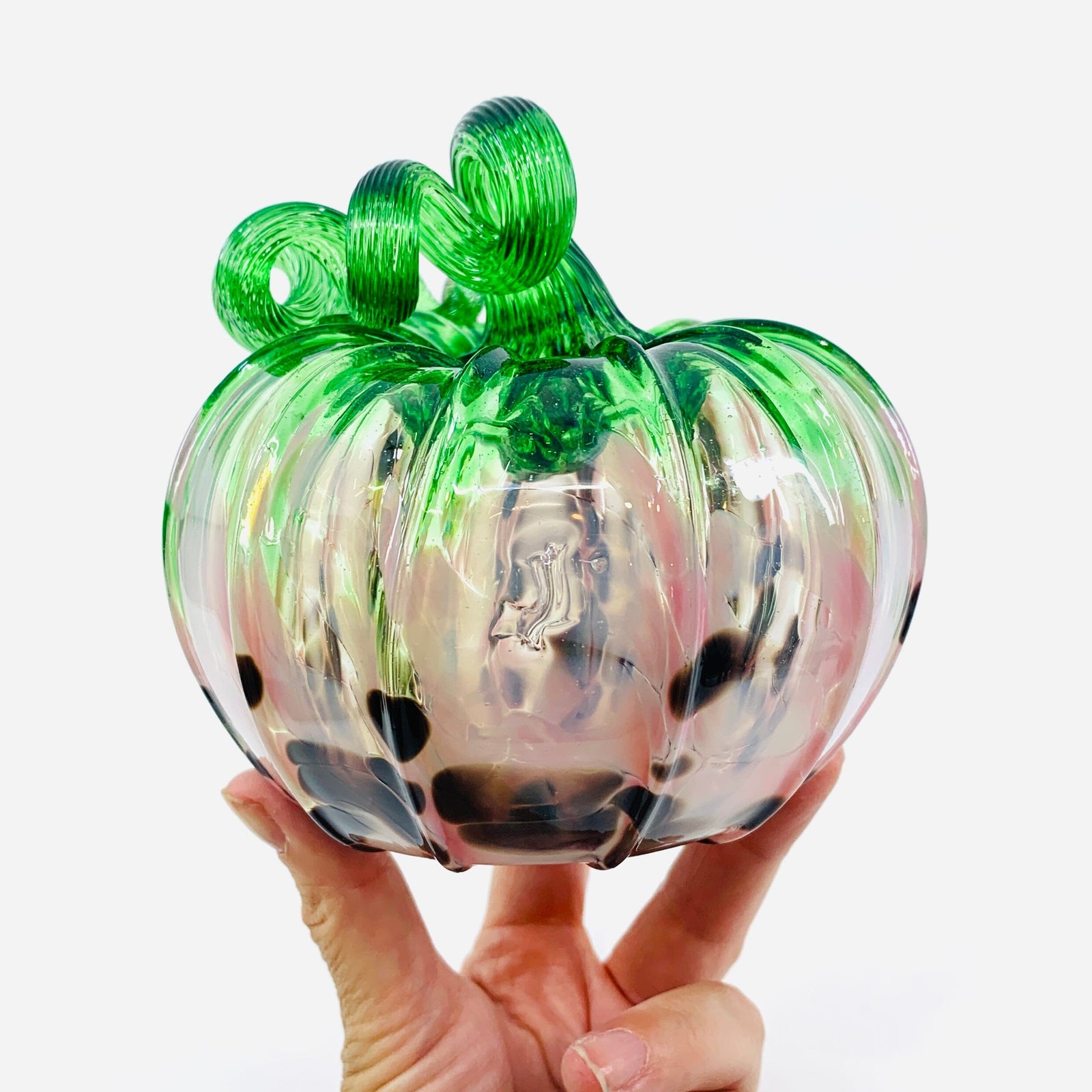 Daily Pumpkin 2227 Oops Squat Gabby Luke Adams Glass Blowing Studio 