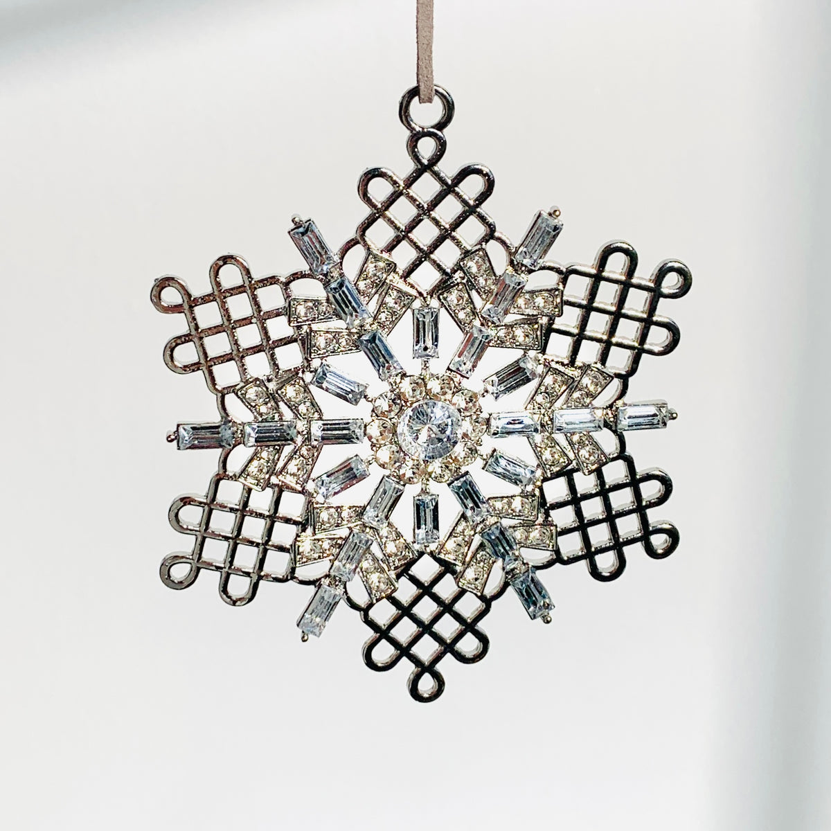Snowflake Crystal Ornament 7