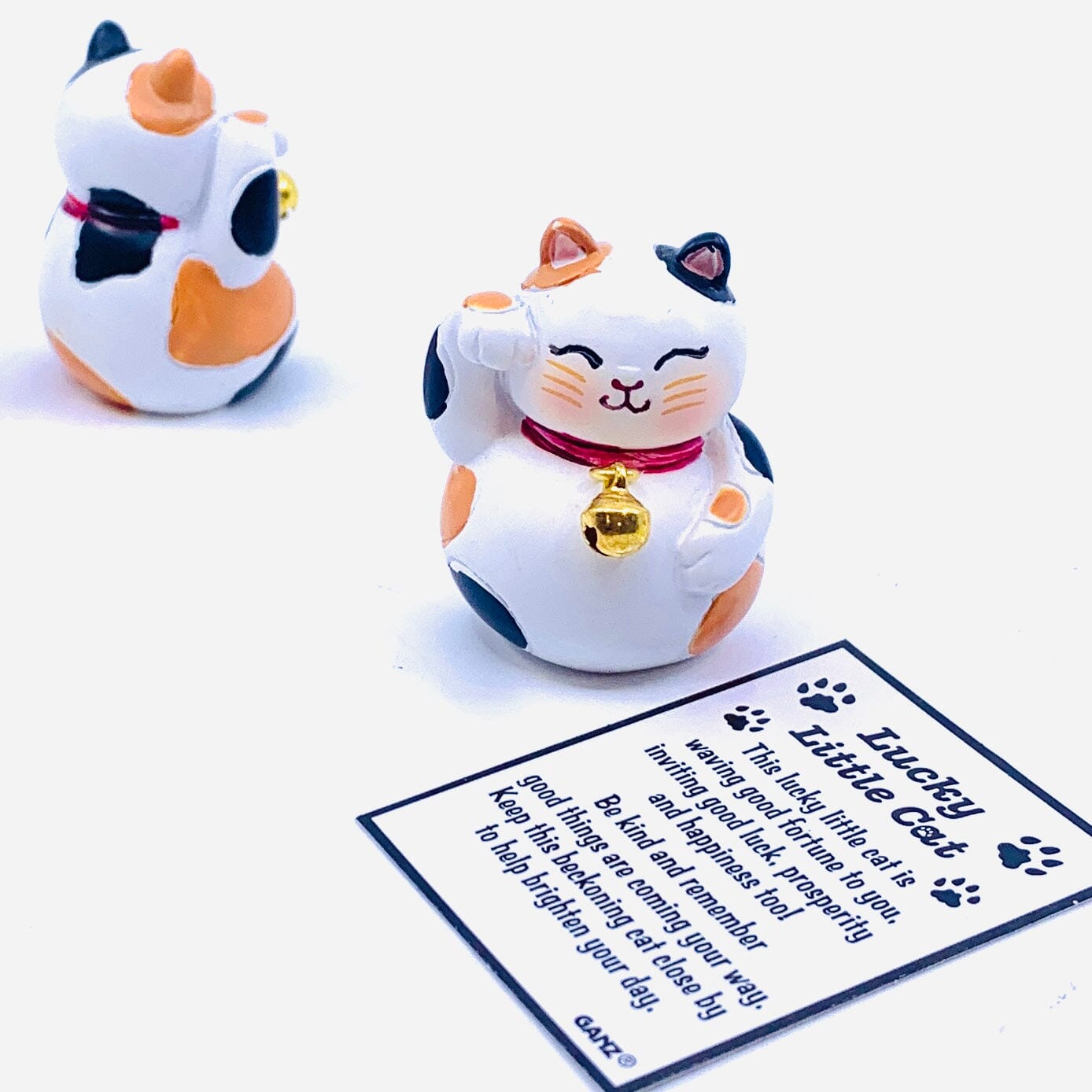 Lucky Little Cat Pocket Charm PT71 Miniature GANZ 