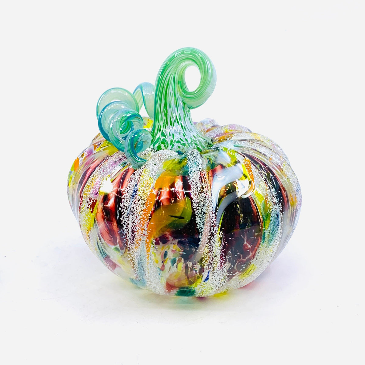 Daily Pumpkin 1731 Holiday Snowfall Squat Gabby Luke Adams Glass Blowing Studio 