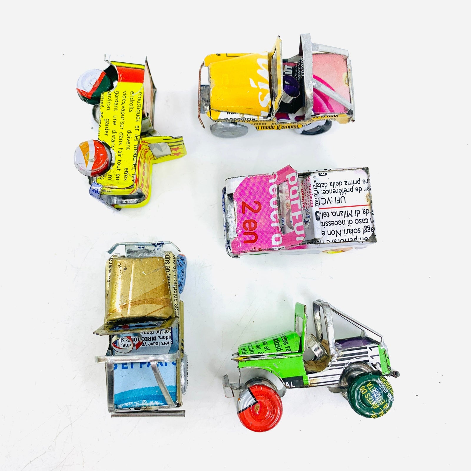 Tiny Tin Vehicles - Jeep Miniature East Africa Co. 