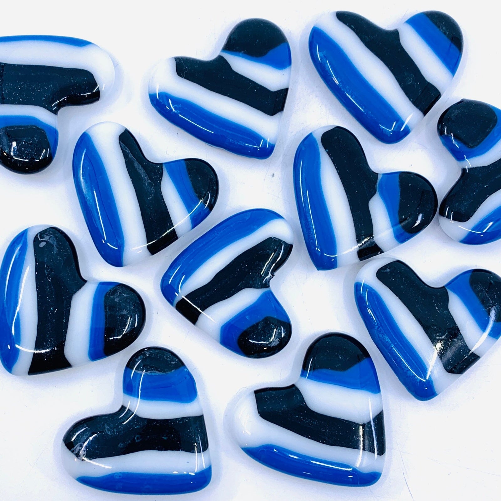 Sea Tide Fused Pocket Heart Miniature Jean 