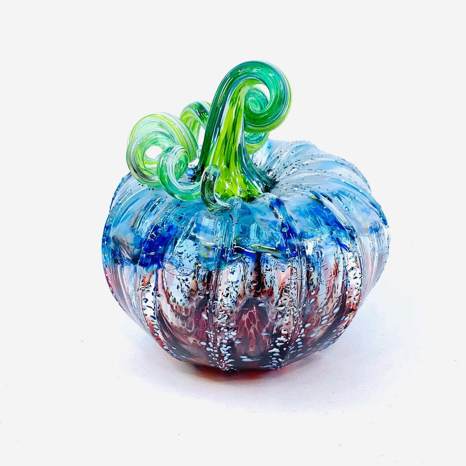 Daily Pumpkin 1477 Holiday Squat Gabby Luke Adams Glass Blowing Studio 