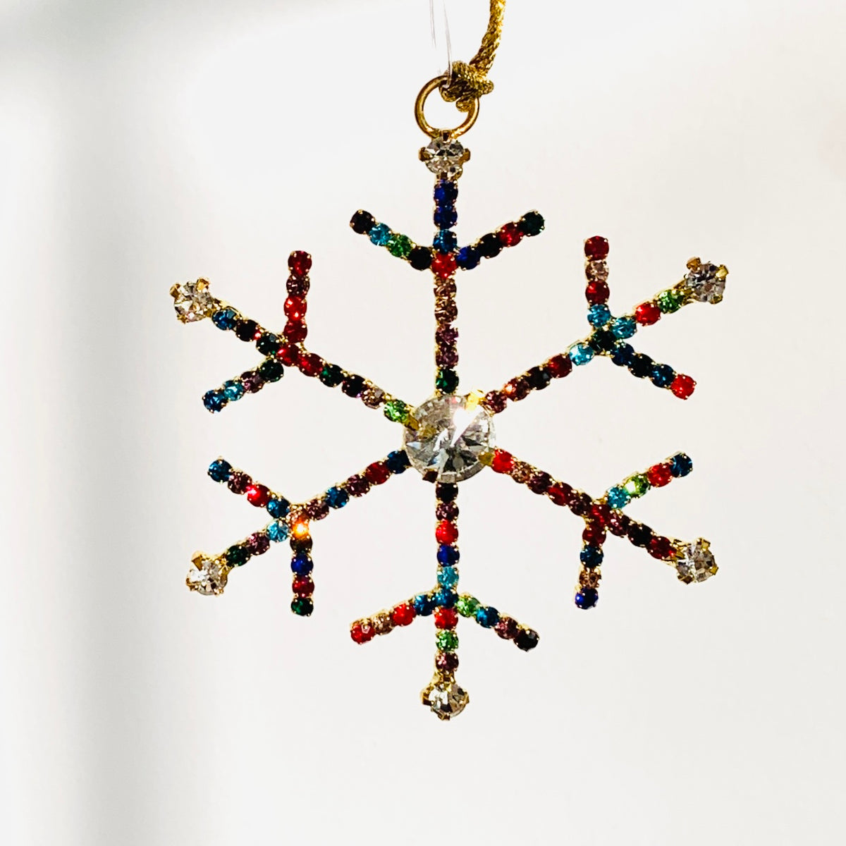 Snowflake Rhinestone Ornament 11