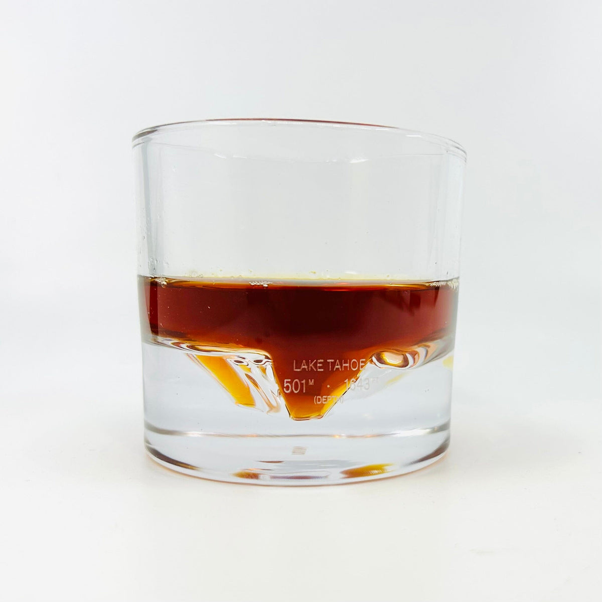 Lake Tahoe Whiskey Glass Set of 2 Decor DKK Brands 
