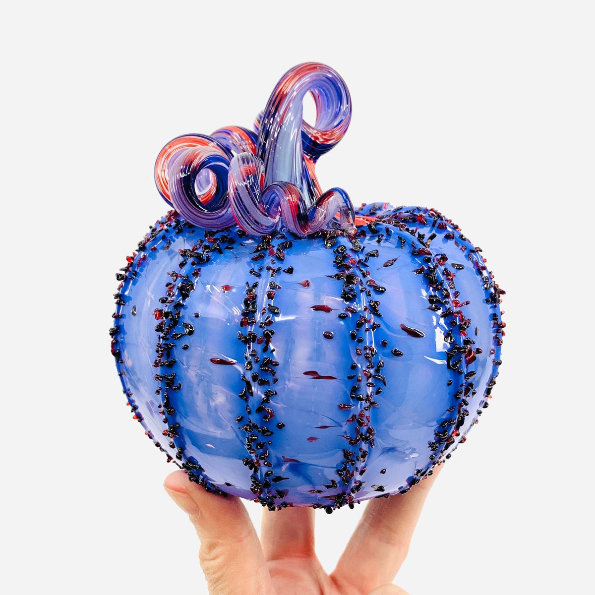 Daily Pumpkin 324 American Squat Gabby Luke Adams Glass Blowing Studio 