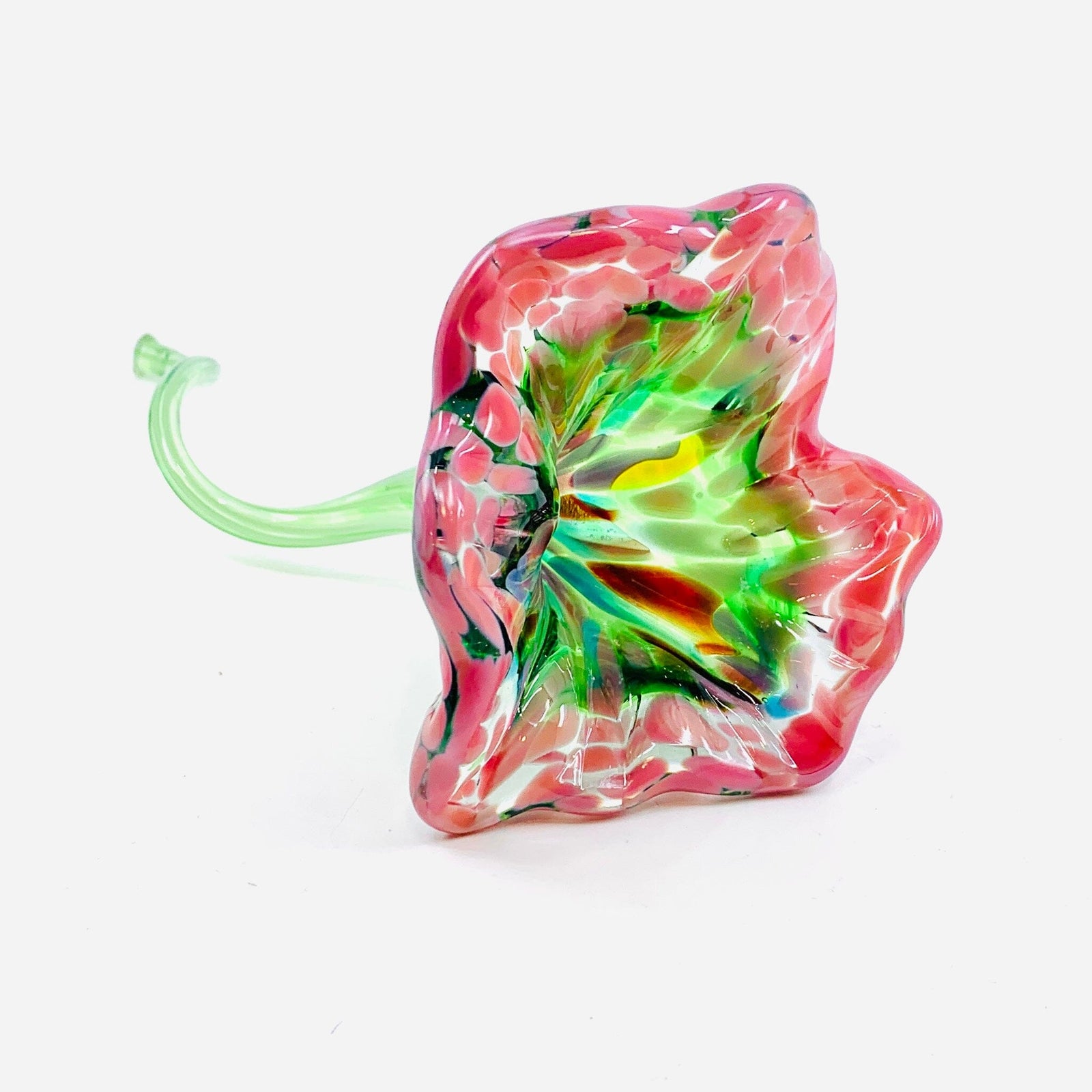 Pulled Glass Flower 30 Decor Luke Adams Glass Blowing Studio 