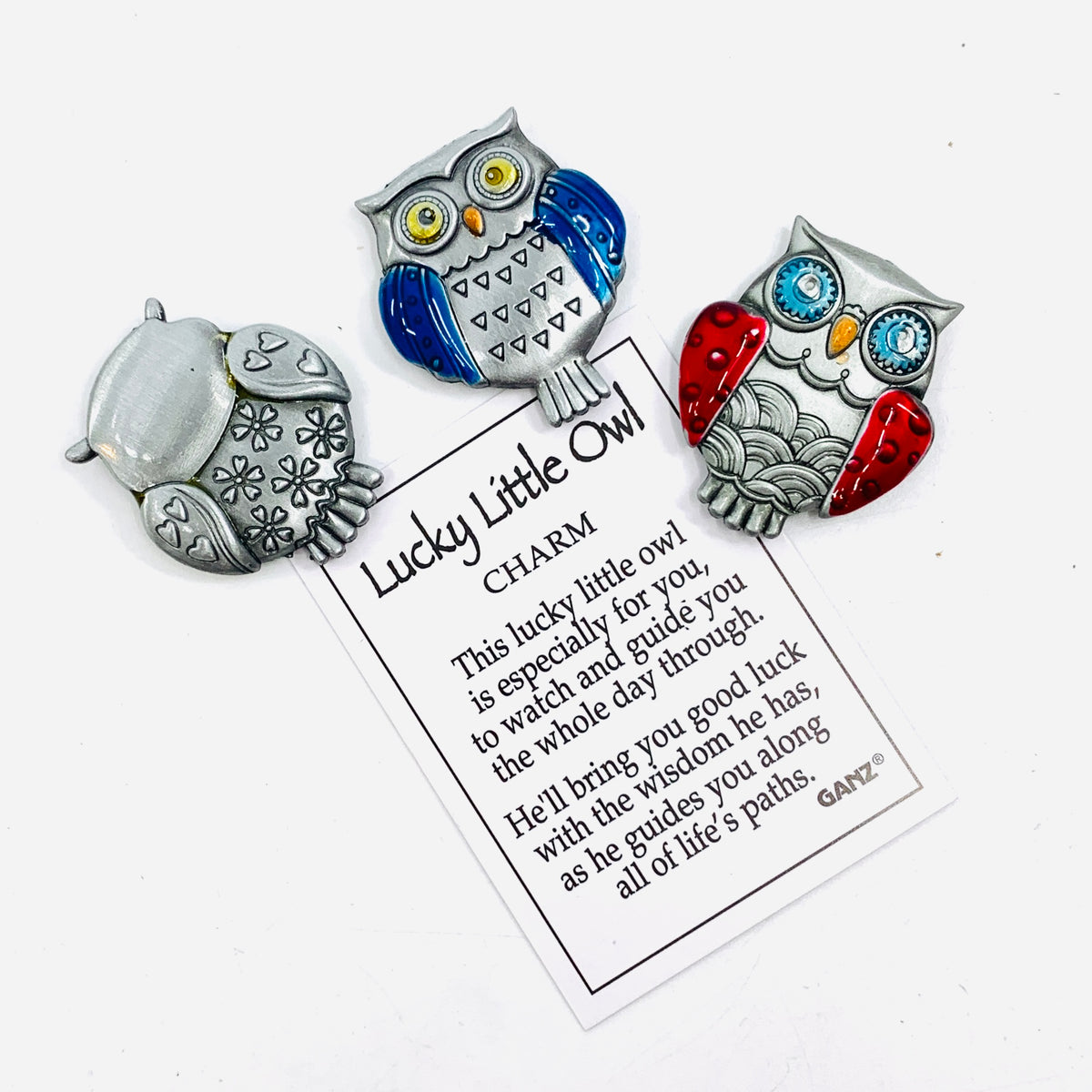 Lucky Little Owl Charm PT144