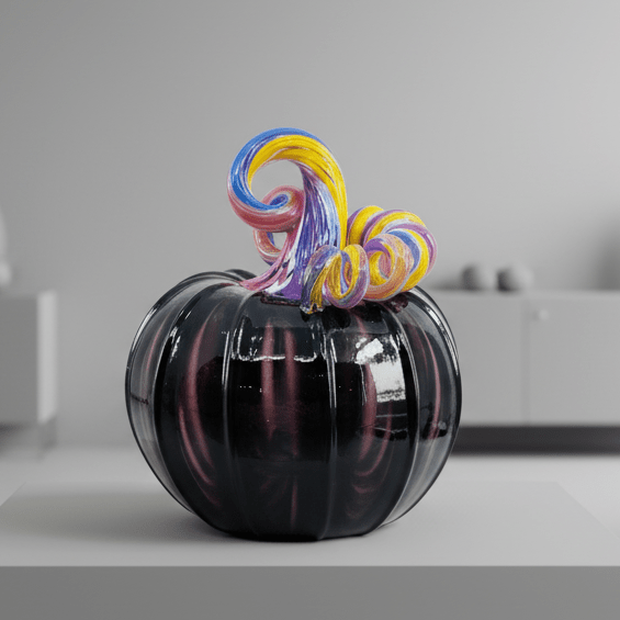 Daily Pumpkin 3602 Squat Gabby Luke Adams Glass Blowing Studio 