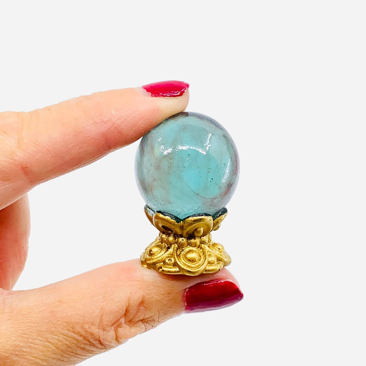 The Magical Crystal Ball Charm, Blue - PT 144 GANZ 