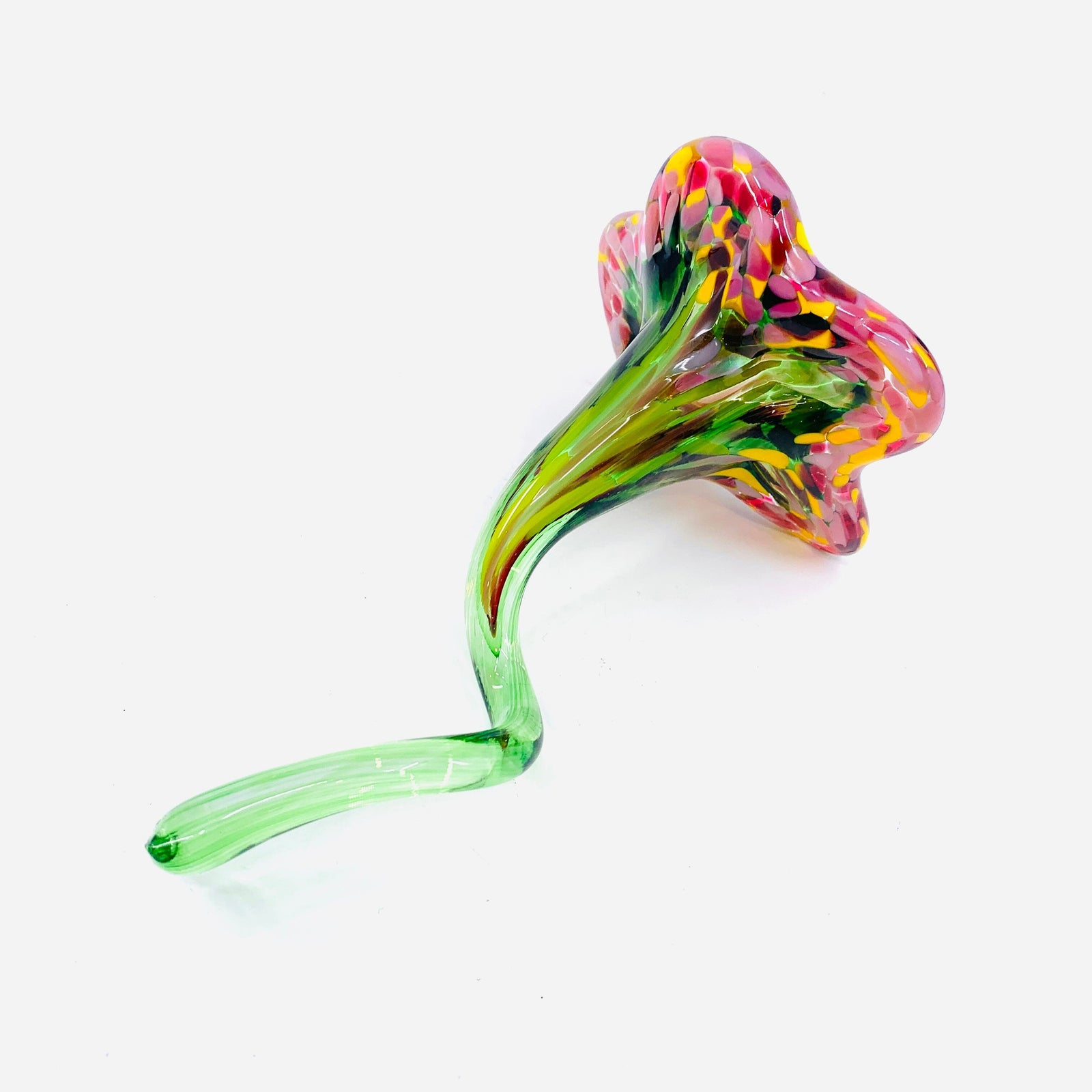 Pulled Glass Flower 29 Decor Luke Adams Glass Blowing Studio 