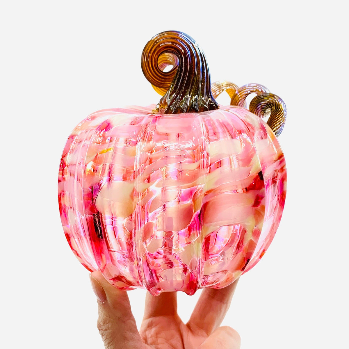 Daily Pumpkin 1246 Oops Squat Daily Pumpkin Luke Adams Glass Blowing Studio 