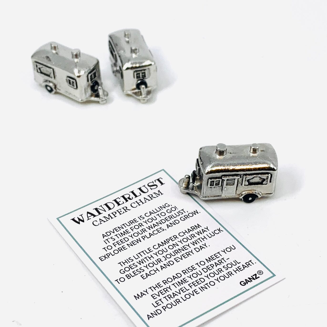Wanderlust Camper Charm - PT51 GANZ 
