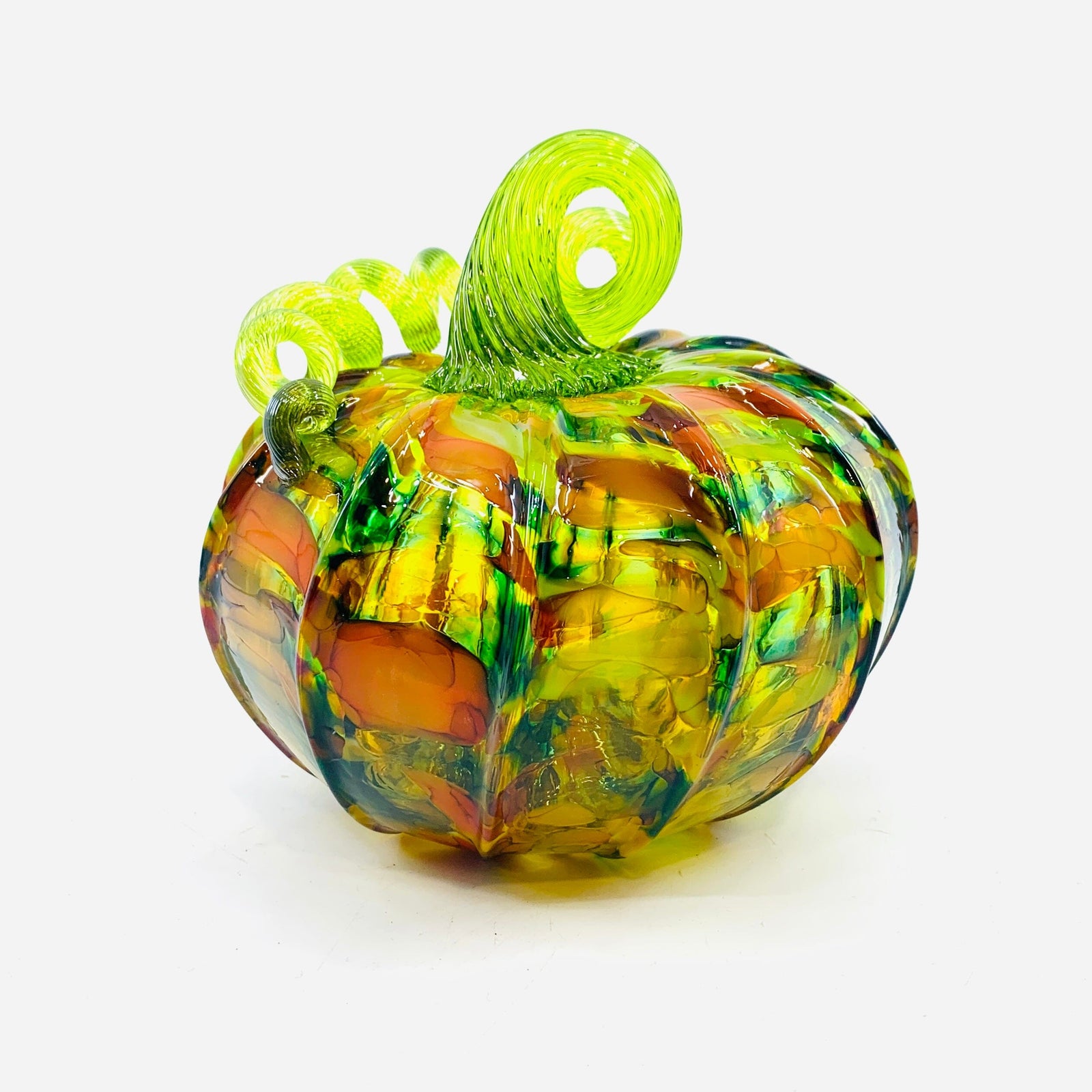 Daily Pumpkin 3650 Fall Squat Gabby Luke Adams Glass Blowing Studio 