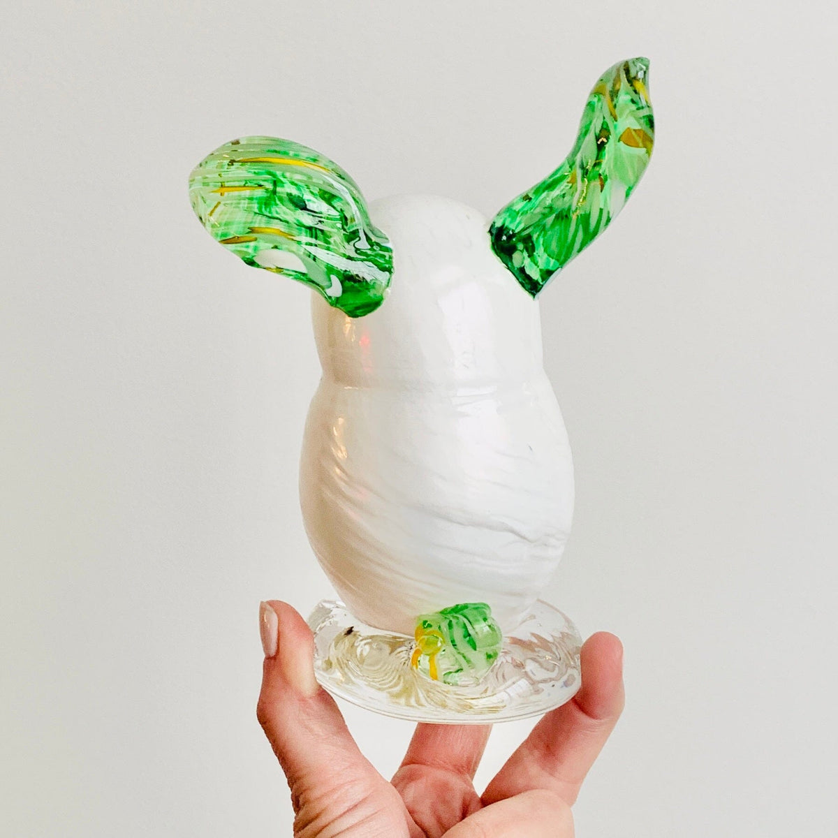 Daily Bunny 271 - Fern Gabby Luke Adams Glass Blowing Studio 