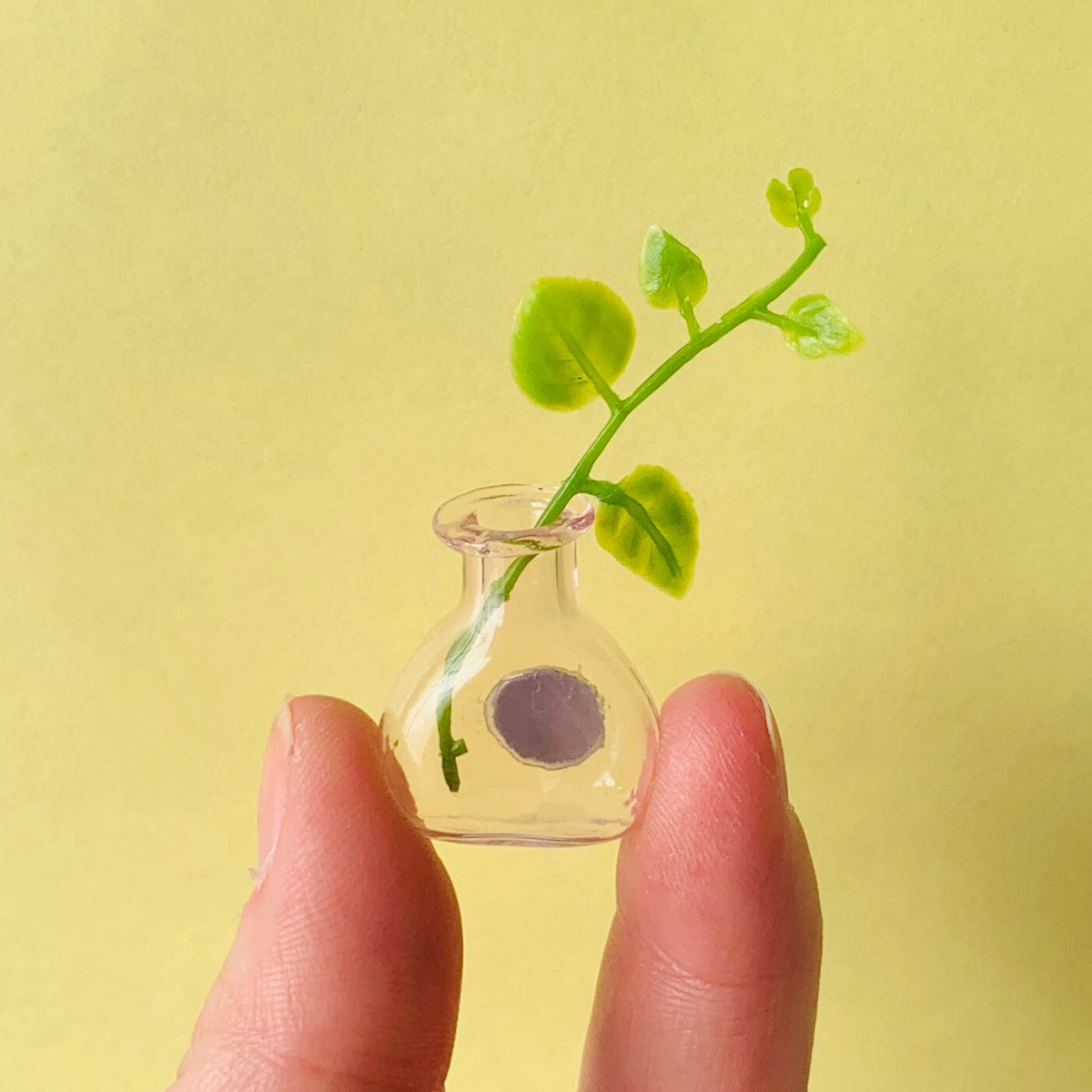 Mini Magnet Vase Miniature - Rose 