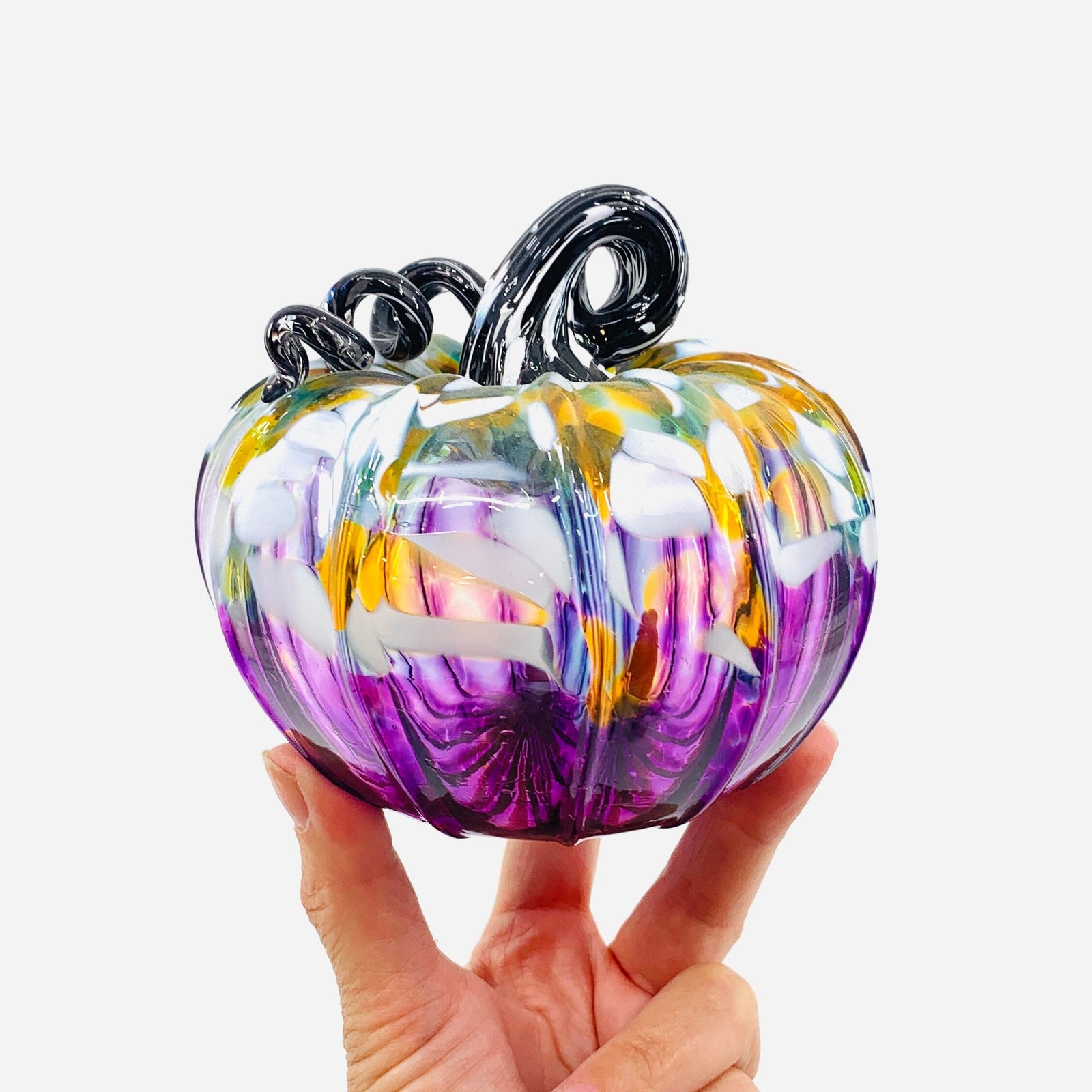 Daily Pumpkin 2326 Squat Gabby Luke Adams Glass Blowing Studio 