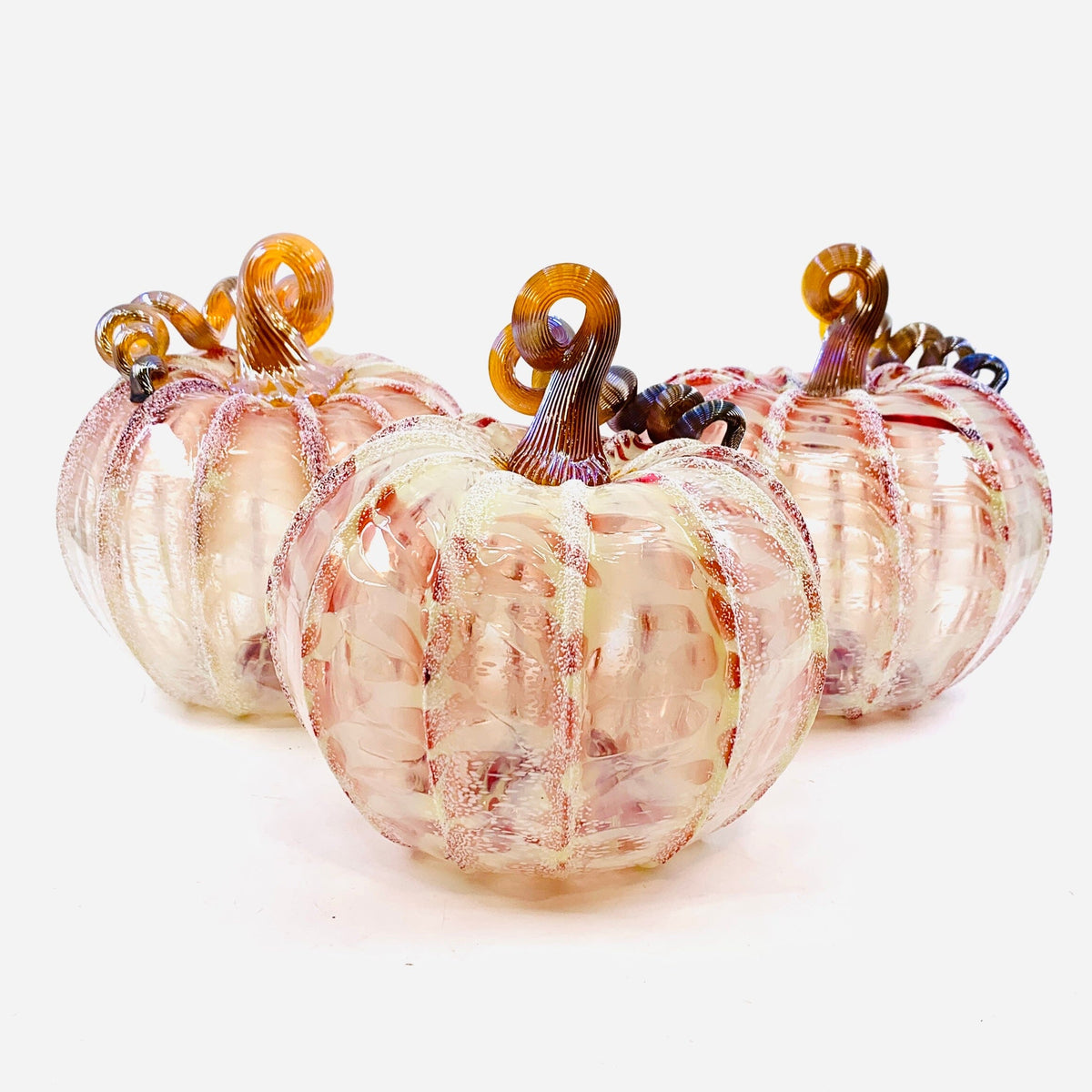 Daily Pumpkin 240 "Wedding Bouquet" Medium Gabby Luke Adams Glass Blowing Studio 