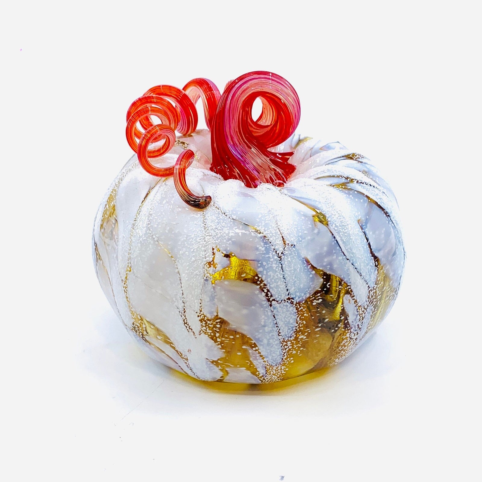 Daily Pumpkin 2539 Squat Gabby Luke Adams Glass Blowing Studio 