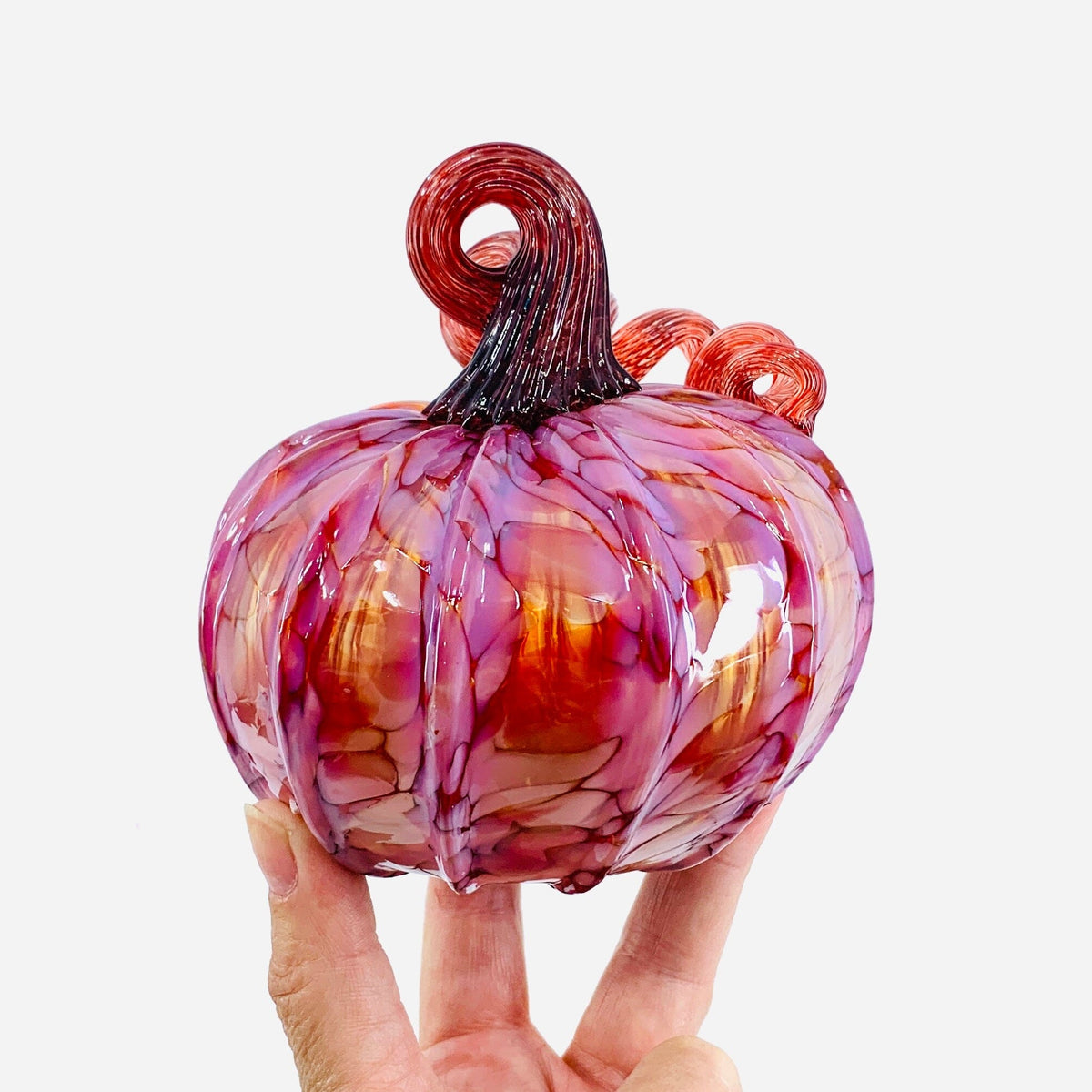Daily Pumpkin 2505 Squat Gabby Luke Adams Glass Blowing Studio 