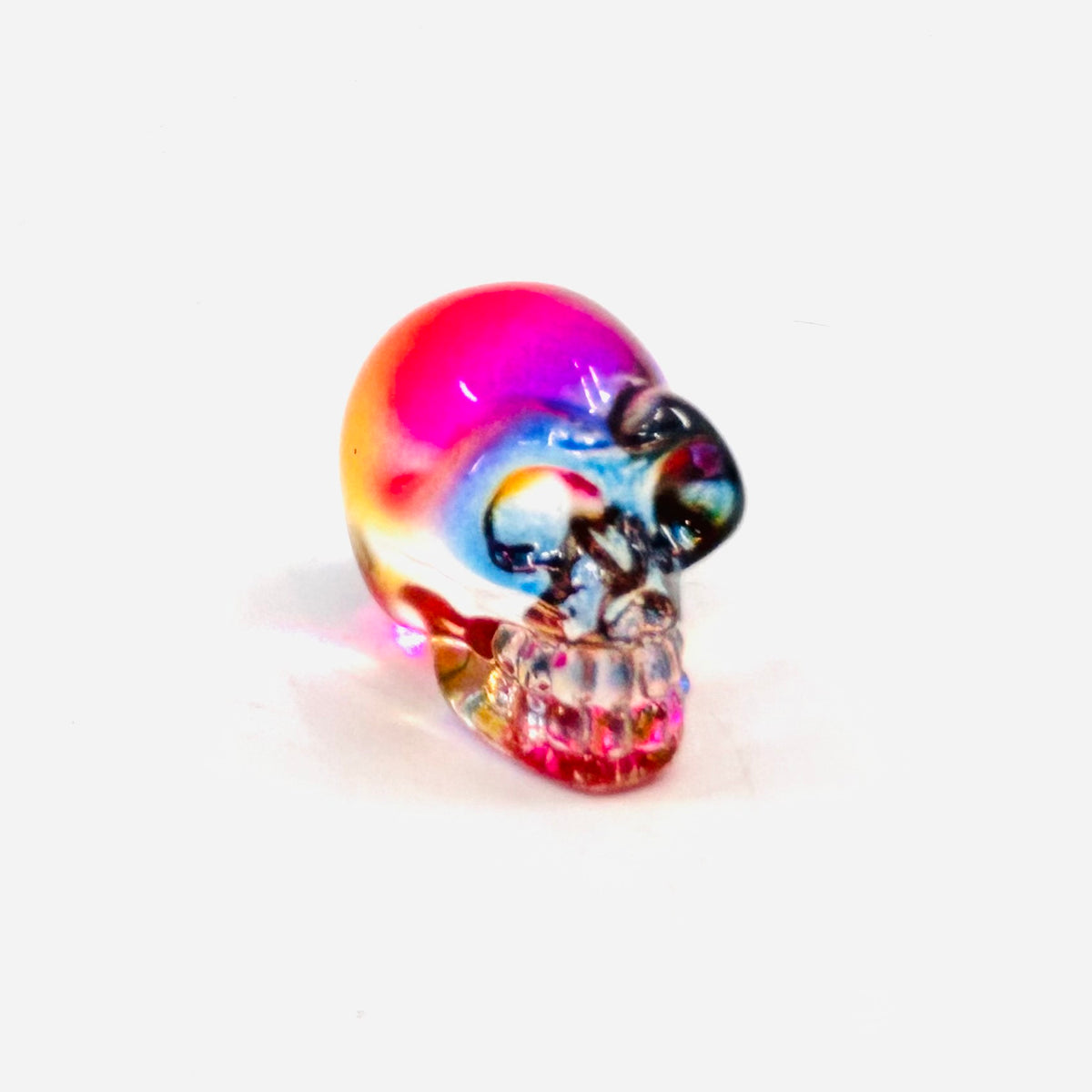Colorful Glass Skulls