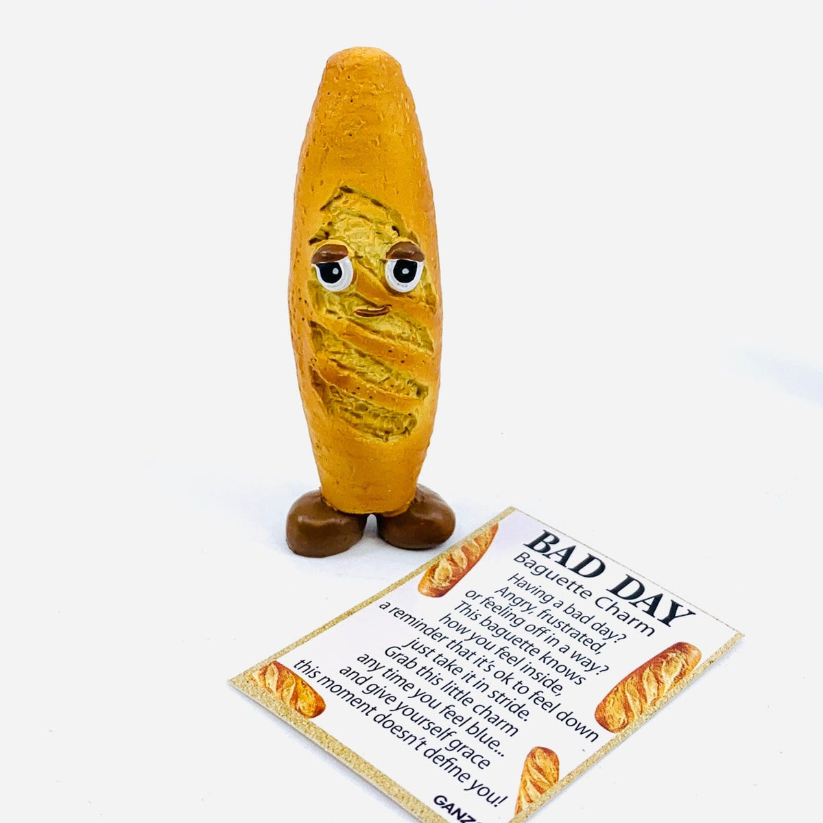 BAD DAY Baguette Charm - PT192 GANZ 