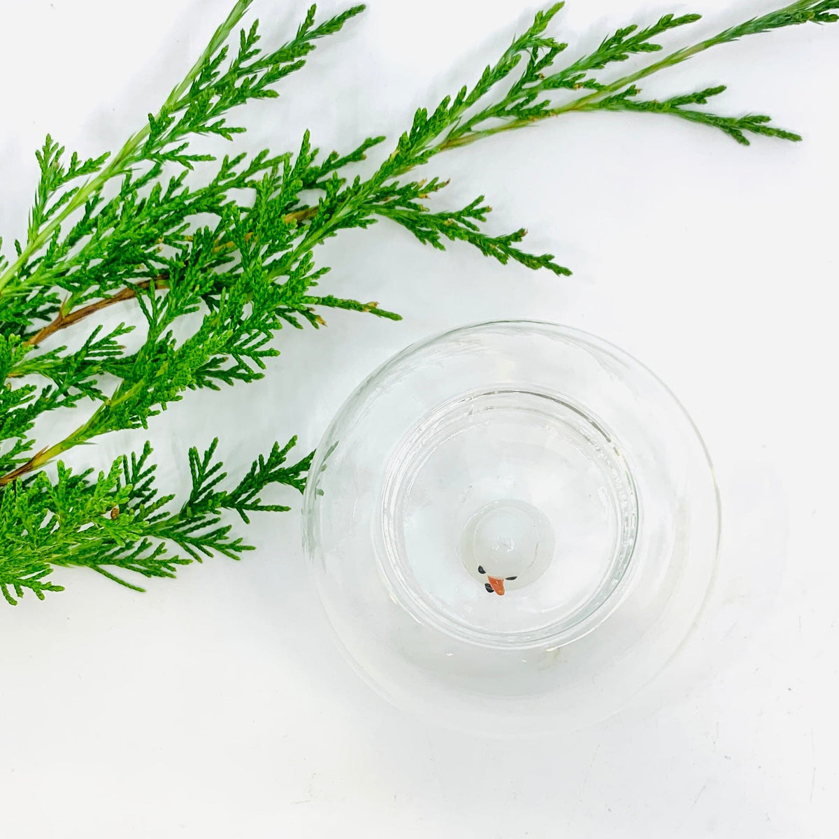 Globe Tealight Holder, Snowman Decor Tag 