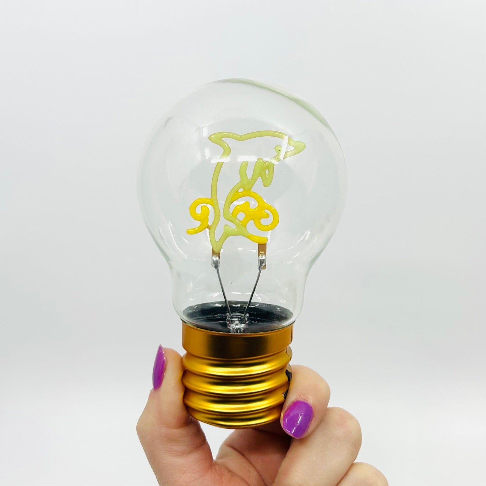 Neon Dolphin Lightbulb 29TONIGHT 