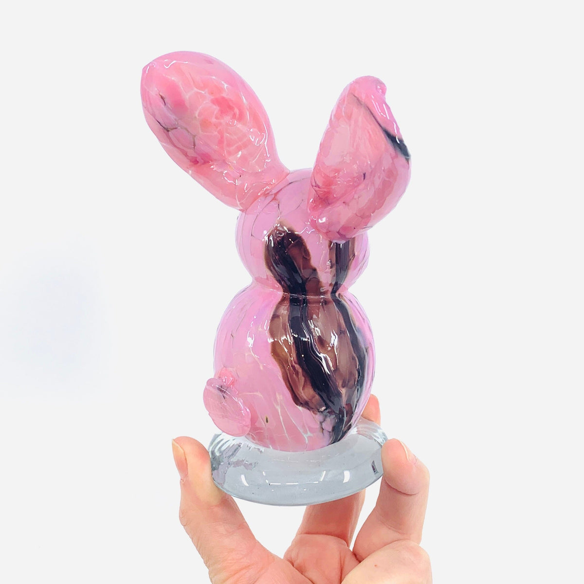 Daily Bunny 141 - Stripe Gabby Luke Adams Glass Blowing Studio 