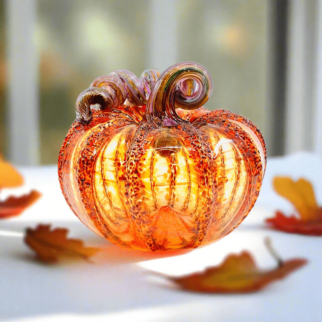 October Breeze Squat Pumpkin Inspo Luke Adams Glass Blowing Studio 