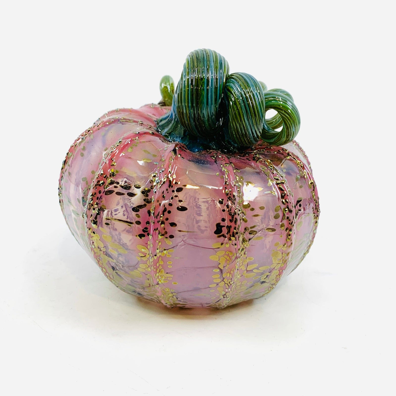 Daily Pumpkin 1037 “Oops” Squat Gabby Luke Adams Glass Blowing Studio 