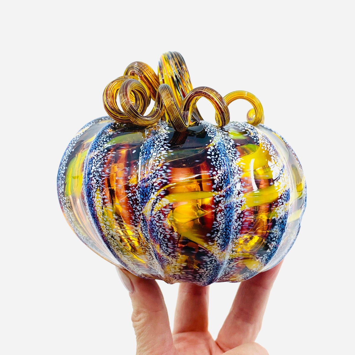 Daily Pumpkin 562 Oops Squat Daily Pumpkin Luke Adams Glass Blowing Studio 