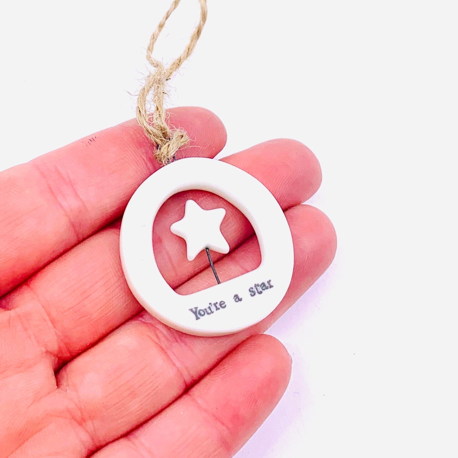 Porcelain Ornament, You’re a Star Ornament Two's Company 