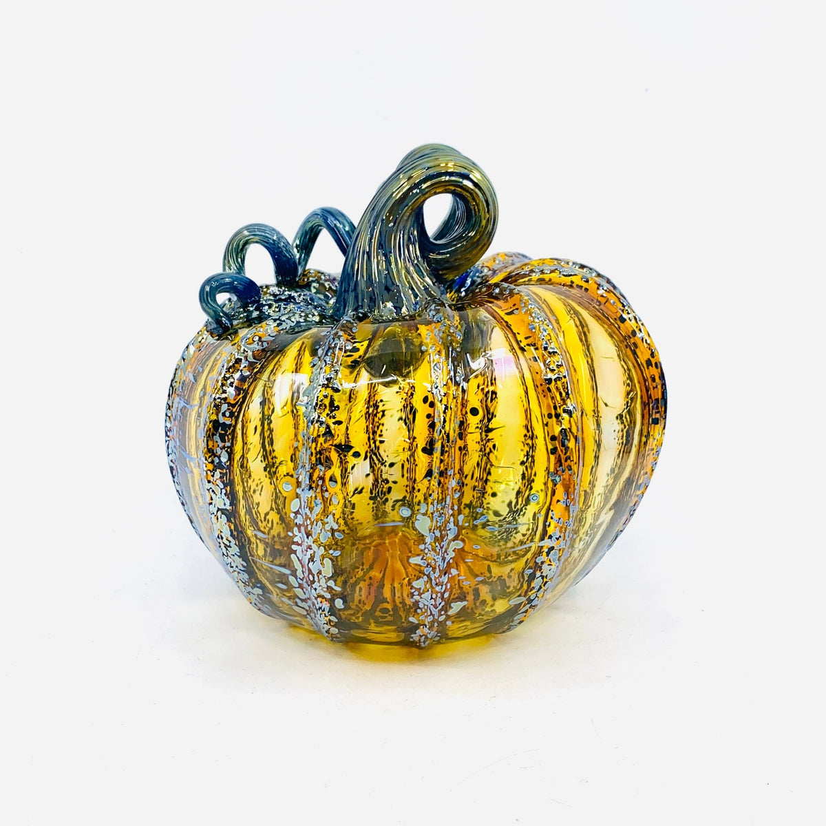 Daily Pumpkin 2469 Squat Gabby Luke Adams Glass Blowing Studio 
